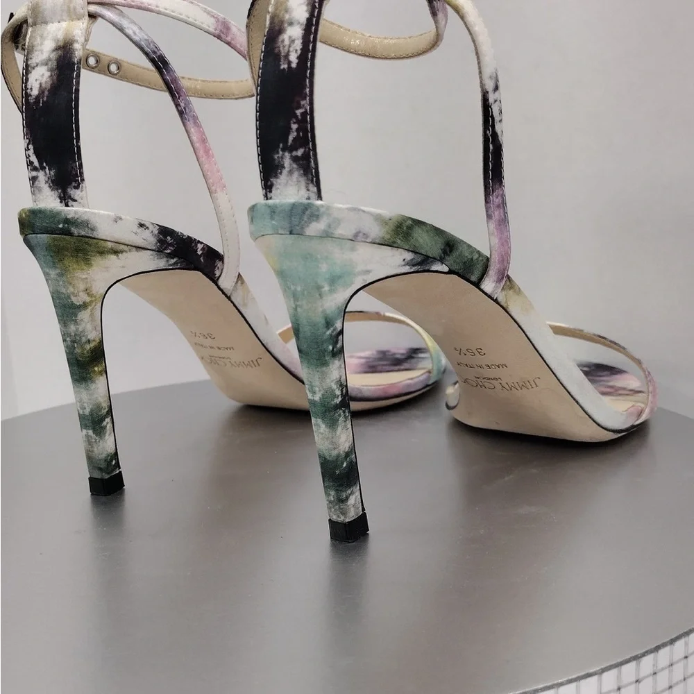 Jimmy Choo Multicolor Women's Sandals size 6.5 pre owned Exellent condition